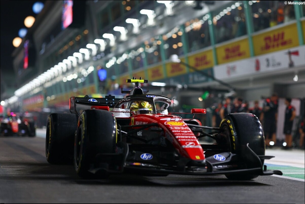 Hamilton erkent verkeerde keuze na moeizame SQ3 voor Ferrari in Singapore
