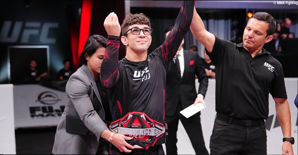 Mikey Musumeci vacates UFC BJJ title to 'prioritize my training for MMA'