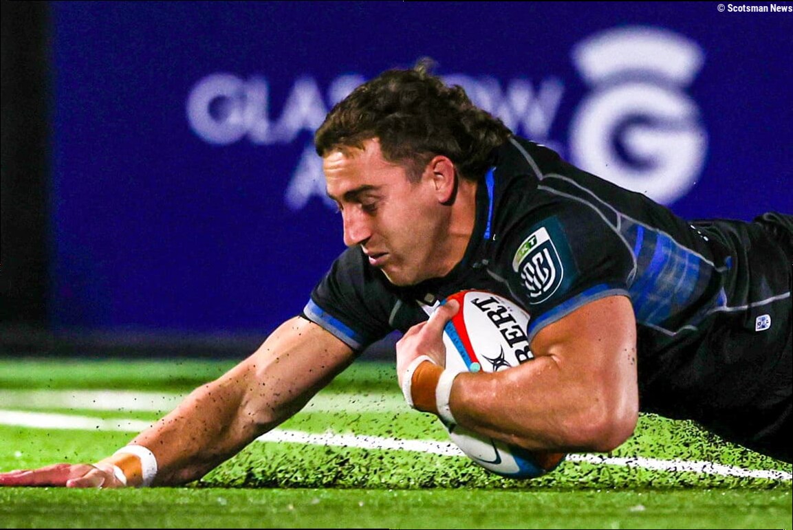 Glasgow Warriors' budding Scotland star scores classy try in front of Gregor Townsend to buck trend