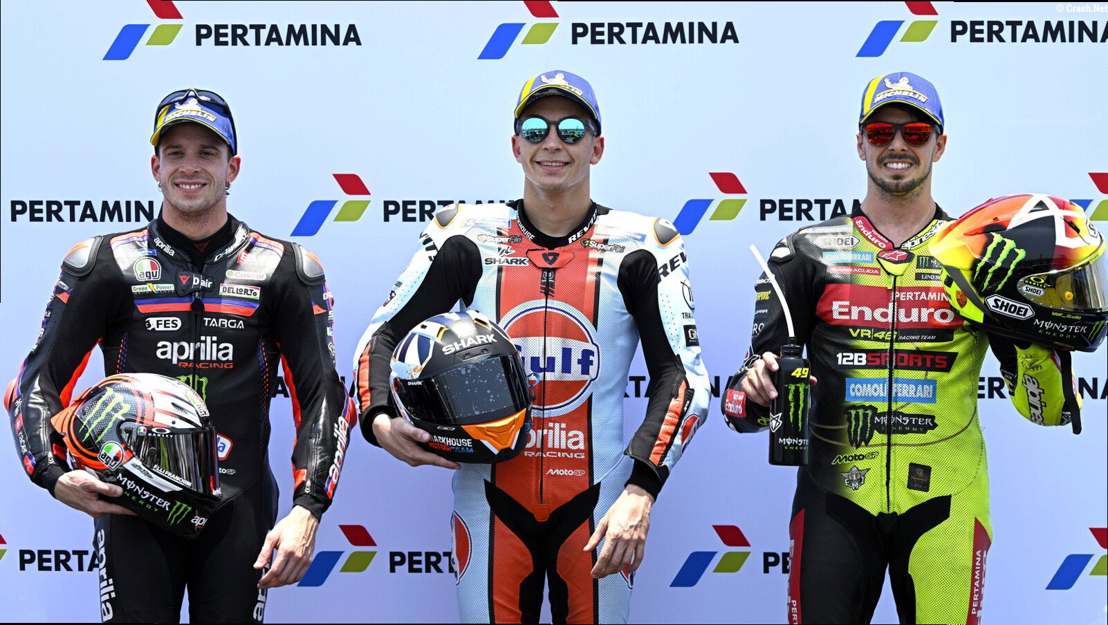 Starting grid for the 2026 Mandalika MotoGP Sprint race