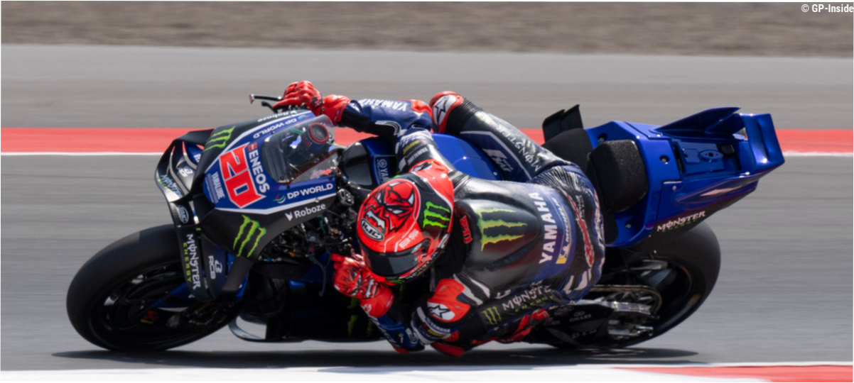Quartararo 9e du Sprint : « Bonne après-midi plus que bonne journée »