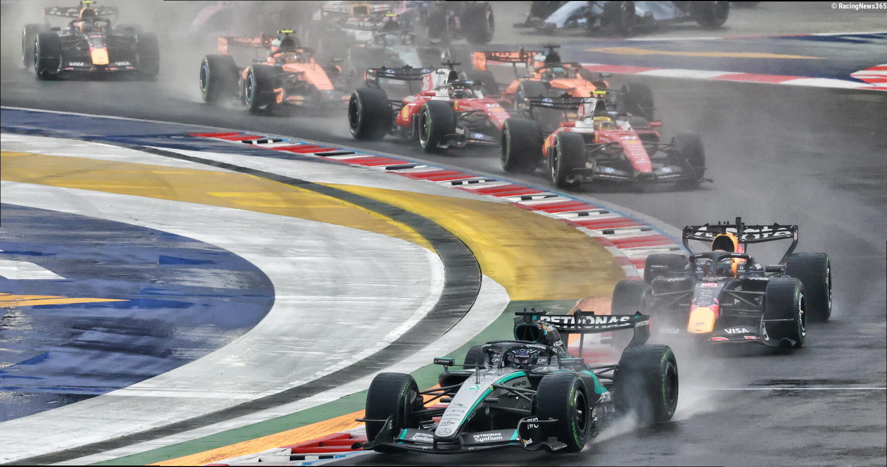 F1 qualifying delay confirmed after torrential downpour triggers Singapore Sprint chaos