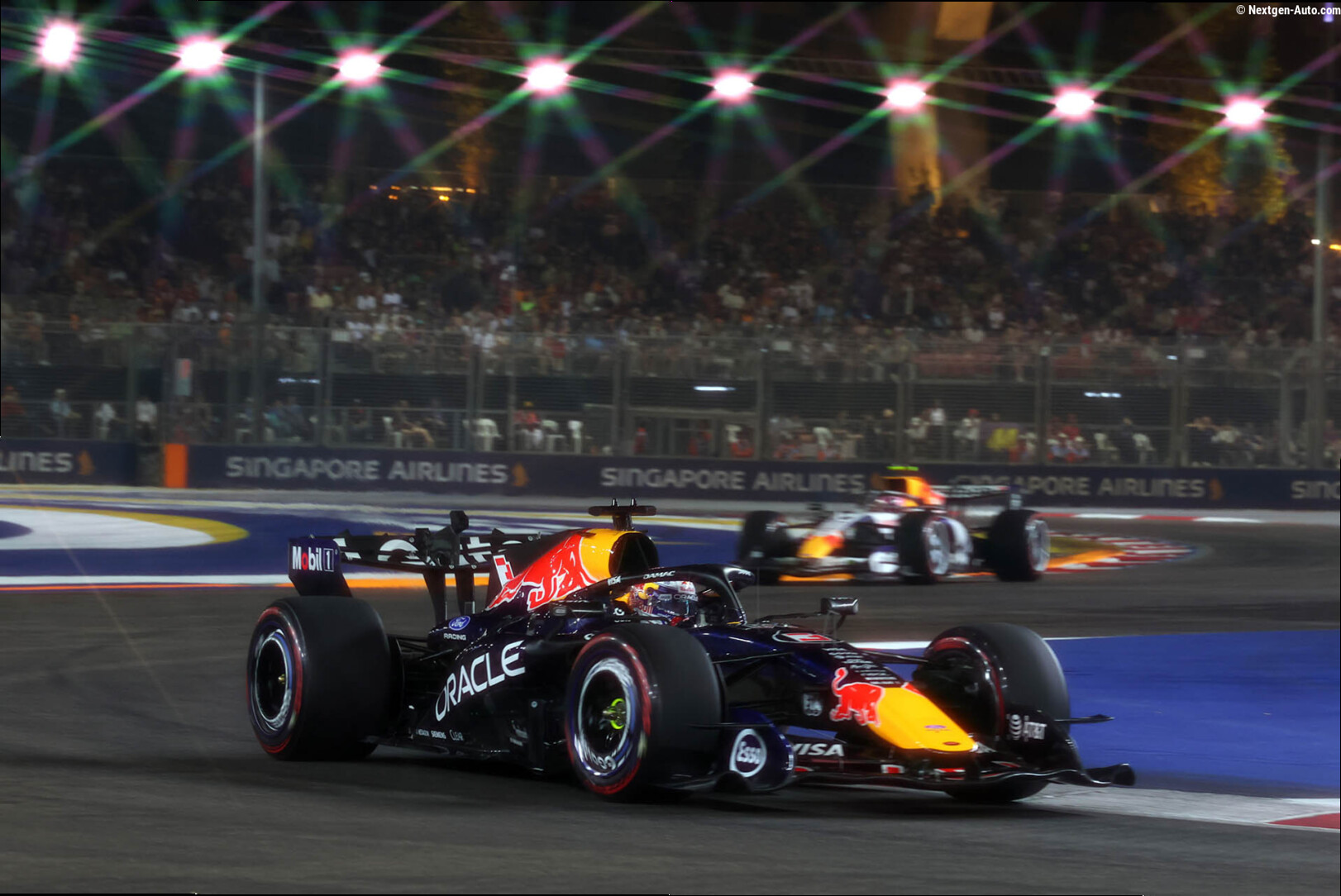 Verstappen se félicite d'une pole 'spéciale' à Singapour, impressionné par une Red Bull 'forte'