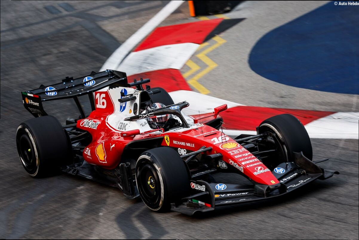 Deuxième sur la grille du GP de Singapour, Leclerc a fait « le bon tour au bon moment »