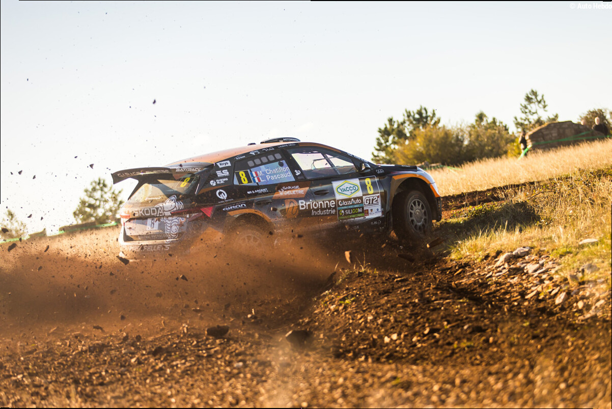 Rallye Terre des Cardabelles : Mattéo Chatillon et Loris Pascaud en tête ce soir, Todeschini – Barral perdent tout sur une cr