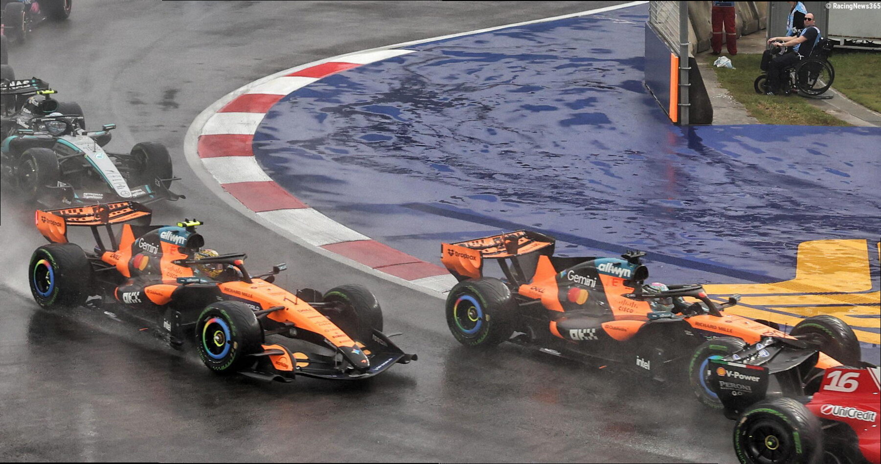 McLaren suffer nightmare crash as Verstappen sizzles in Singapore - RacingNews365 Review