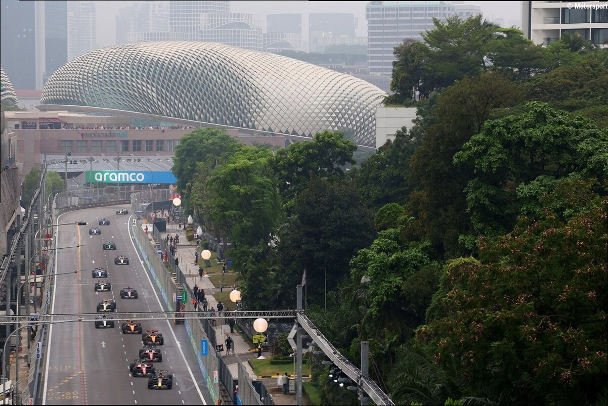 A qué hora es hoy la carrera de F1 en Singapur y cómo verla