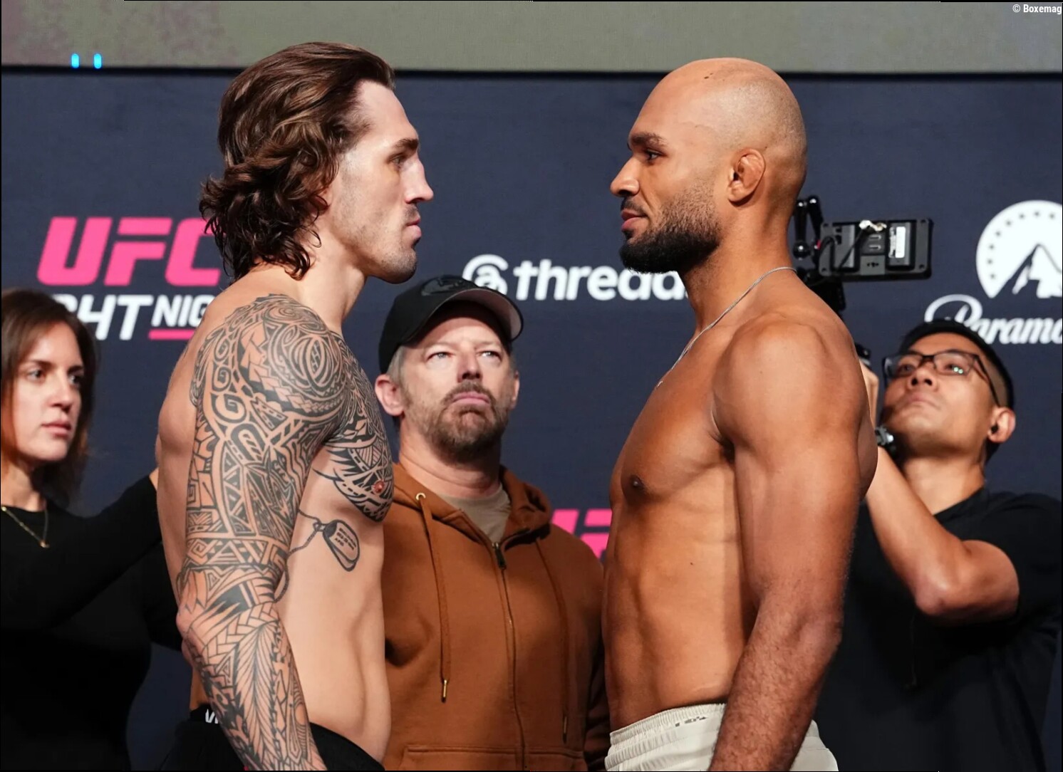Résultats des combats de l'UFC Vegas 122 : Allen vs. Duncan