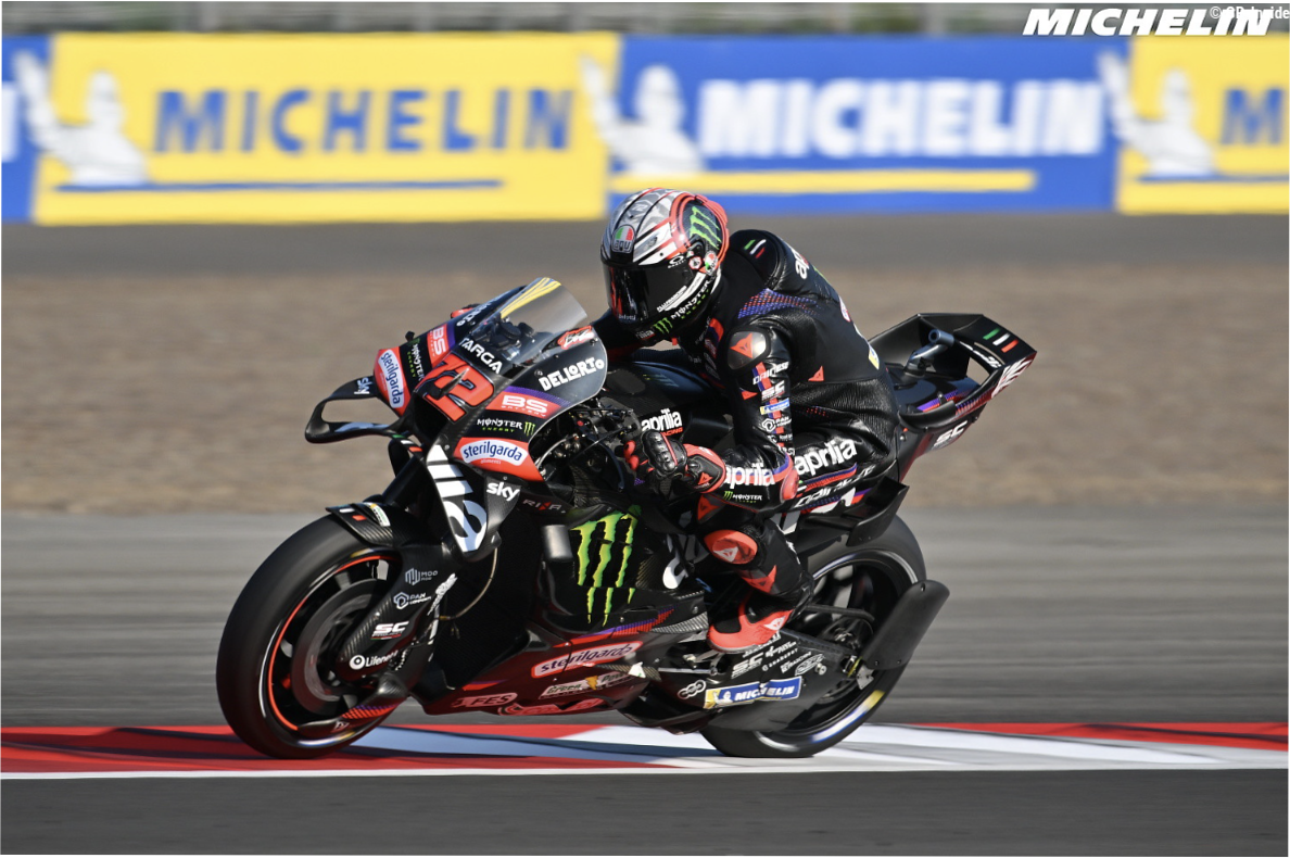 Premier quadruplé Aprilia