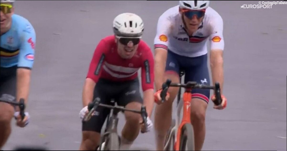 Results UCI Gravel World Championships 2026 | Magnus Bak Klaris upsets Florian Vermeersch and Connor Swift after late crash d