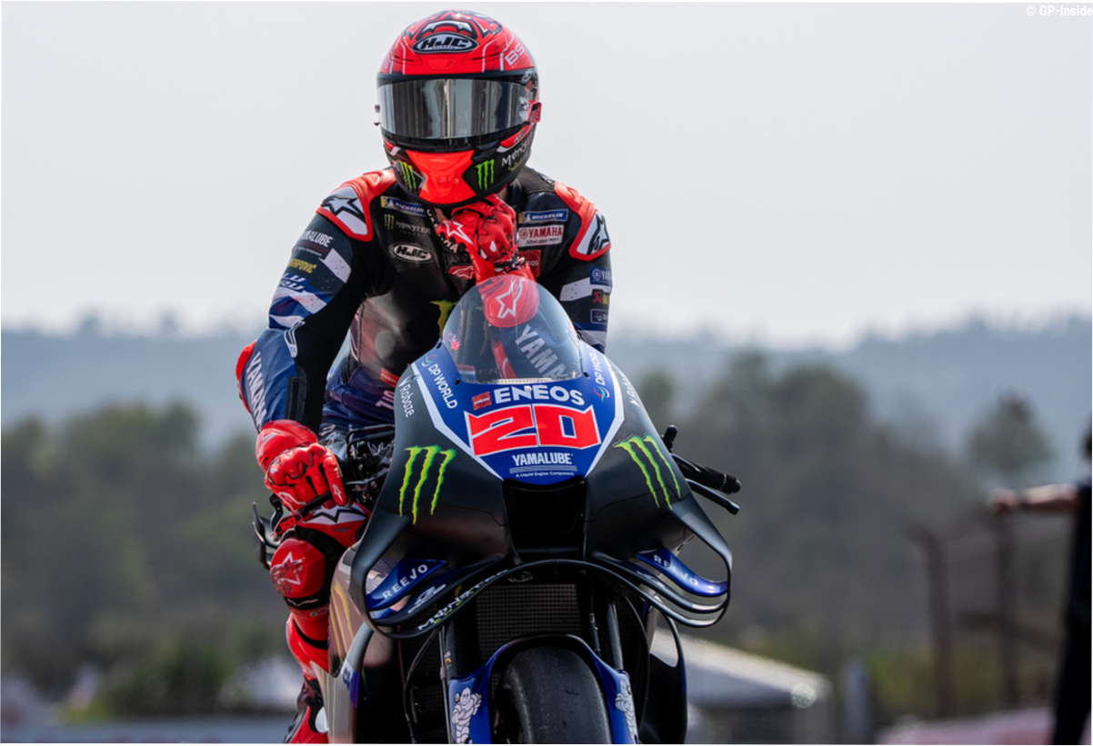 Quartararo : « On n'aurait pas fait mieux avec le soft »