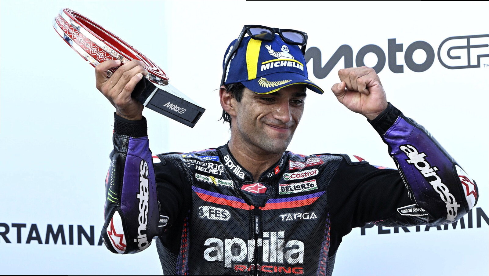 Jorge Martin hails "great day" as he retakes MotoGP title lead, "won't struggle anymore" warning