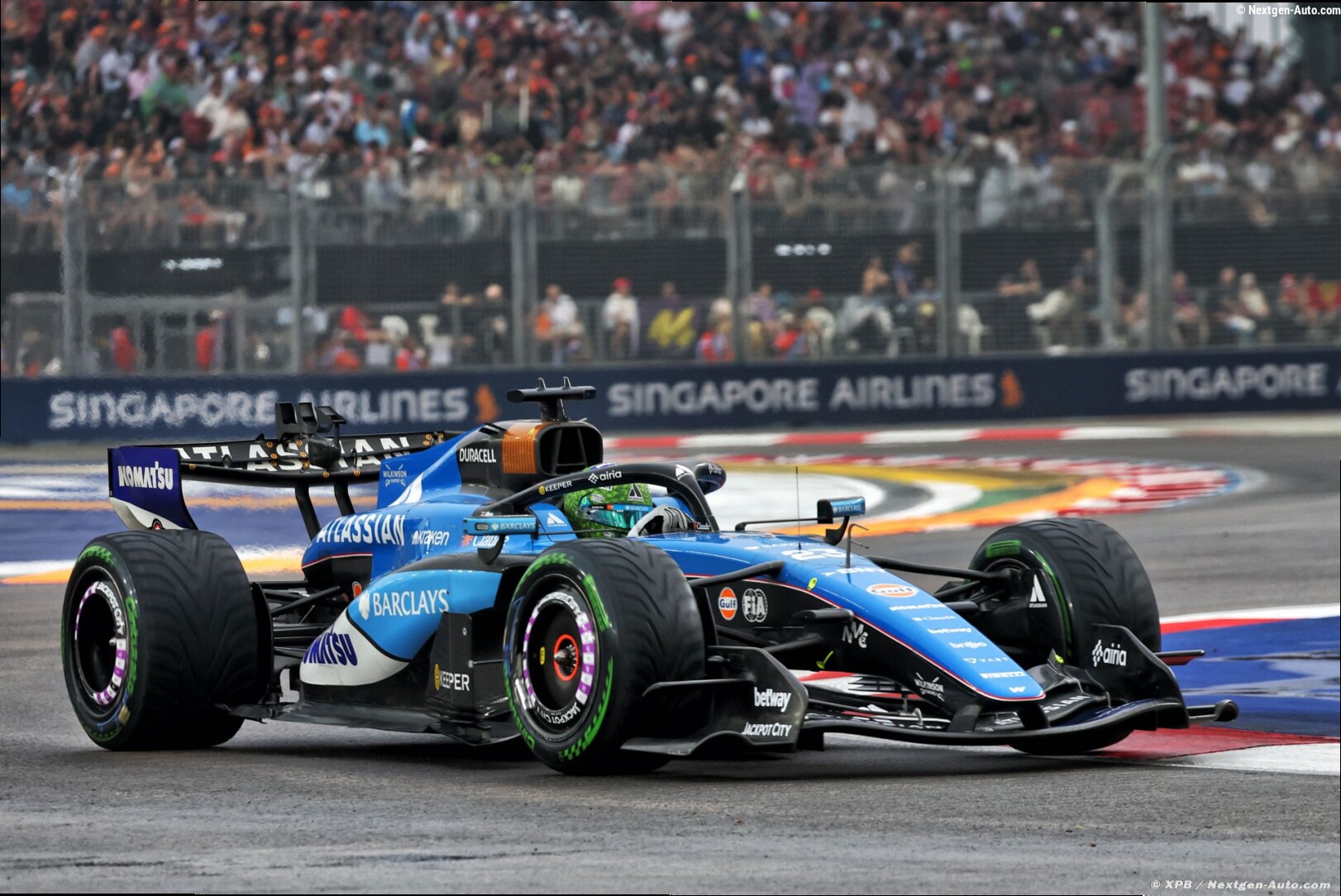 Vowles révèle la réaction inattendue de Sainz et Albon face aux difficultés de Williams