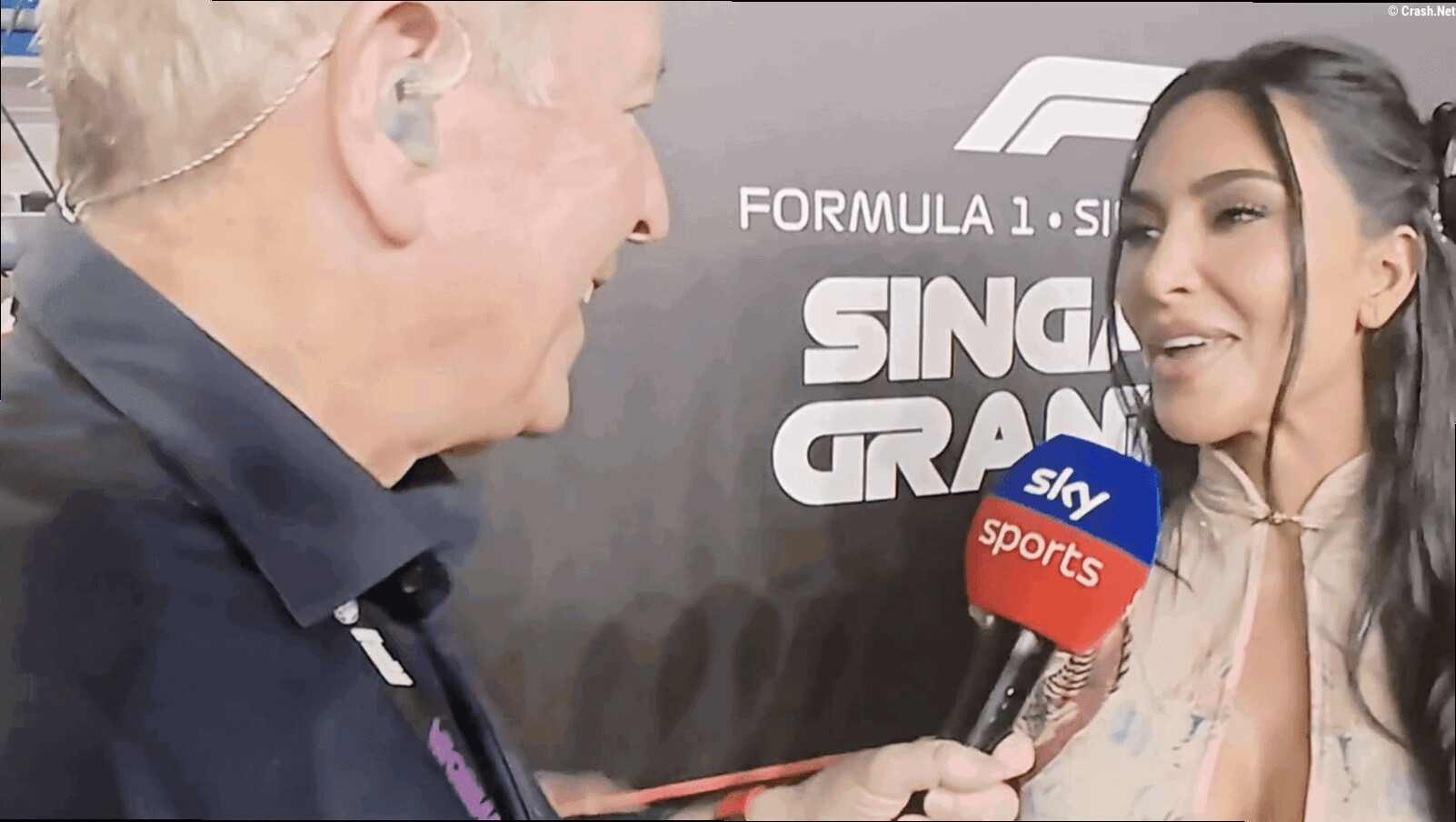 Martin Brundle buries hatchet with Kim Kardashian: 'Did I not know the rules?'