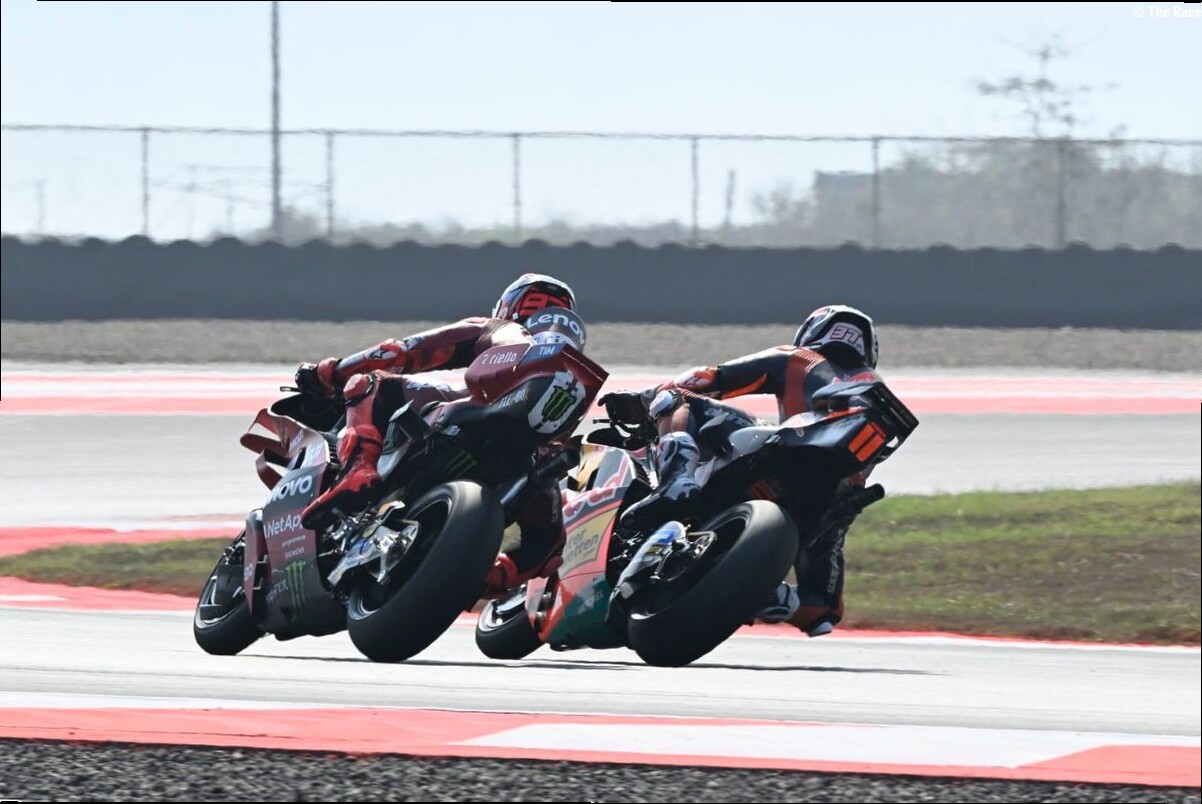 Acosta and Marquez 'looked like donkeys' in strange MotoGP duel