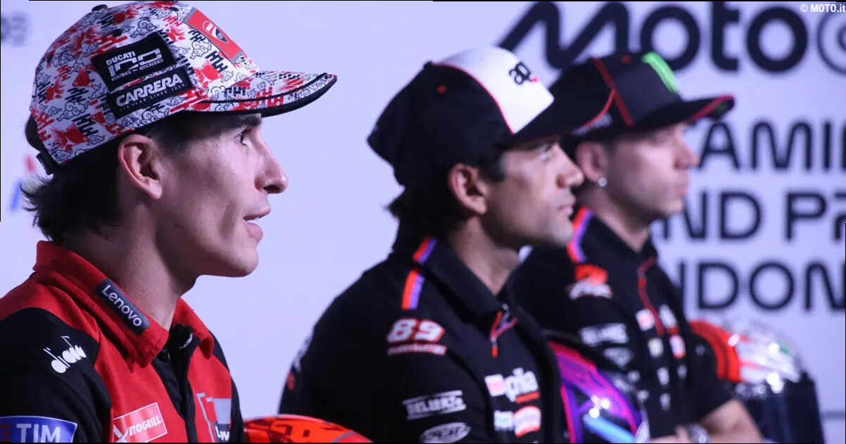 Sfida Marquez-Martin? No, Marc porta dentro anche Bezzecchi: "Nel 2025 ha vinto le ultime gare e sarà sempre veloce"
