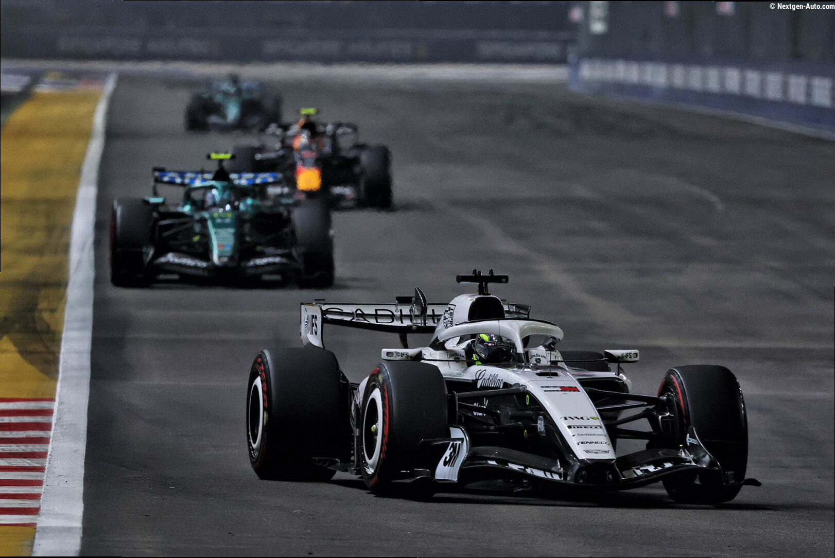 Cadillac F1 toujours loin du compte : Pérez 17e, Bottas 19e à Singapour