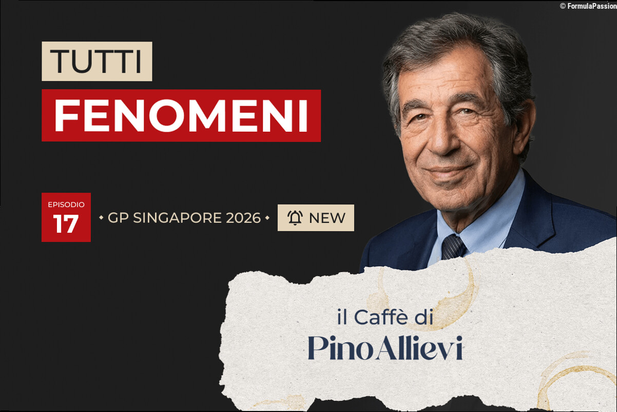 Il caffè di Pino Allievi #153: Verstappen spezza la maledizione Singapore, la Ferrari no