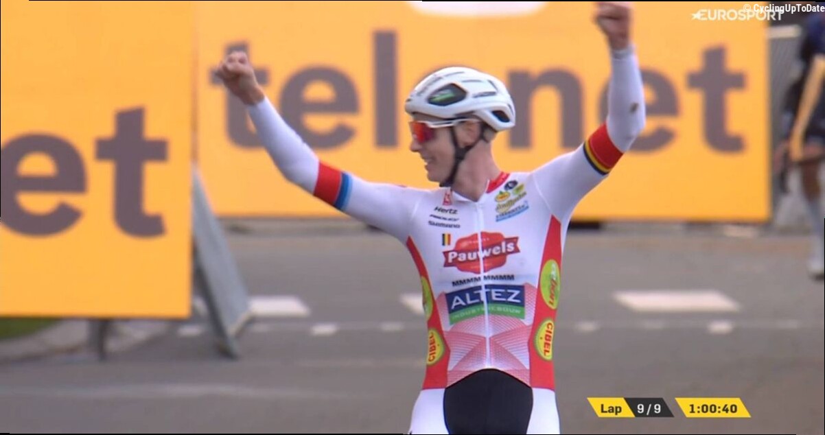 Michael Vanthourenhout breaks a 24-year-long curse at Belgian cyclocross season opener in Dendermonde
