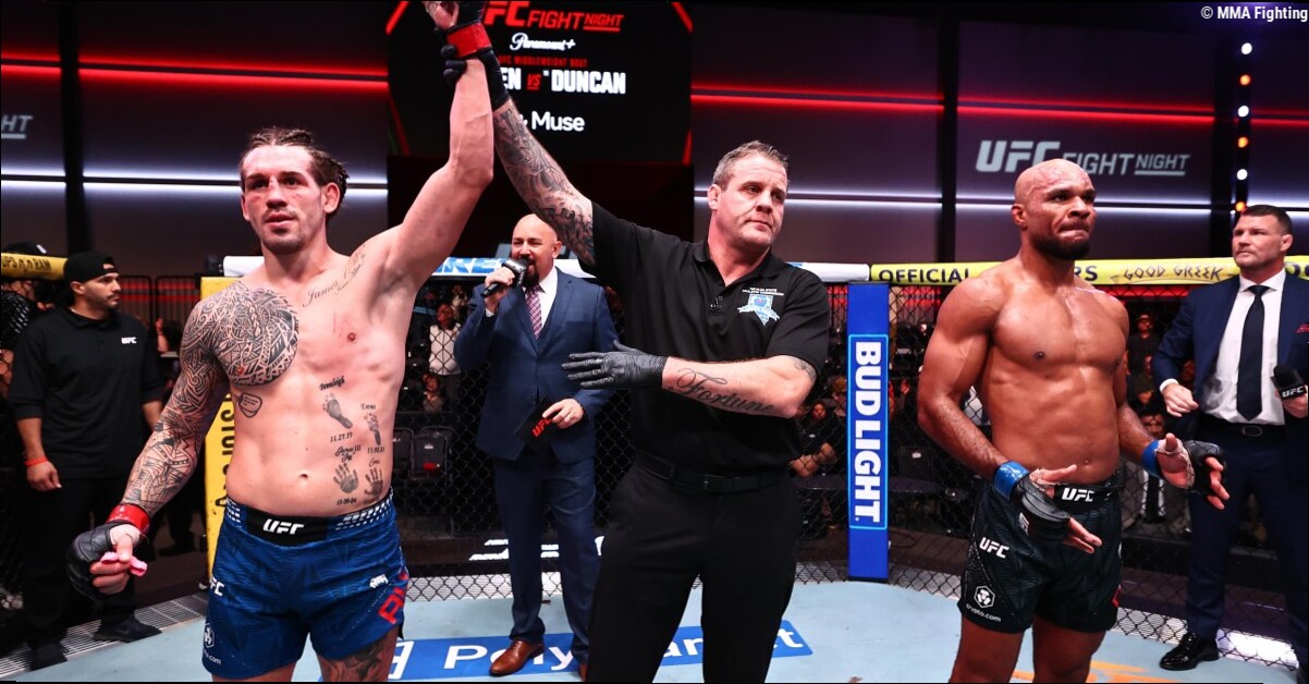 Marc Goddard explains why he deducted a point from Christian Leroy Duncan at UFC Vegas 122