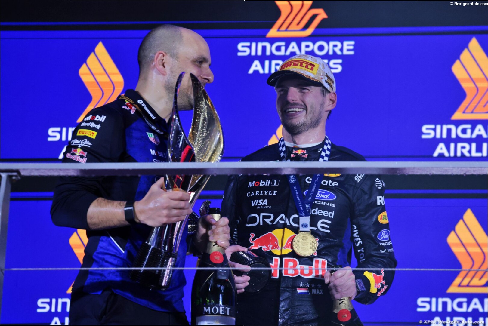 Embrayage, déploiement d'énergie, panne radio : Verstappen a encore failli tout perdre à Singapour