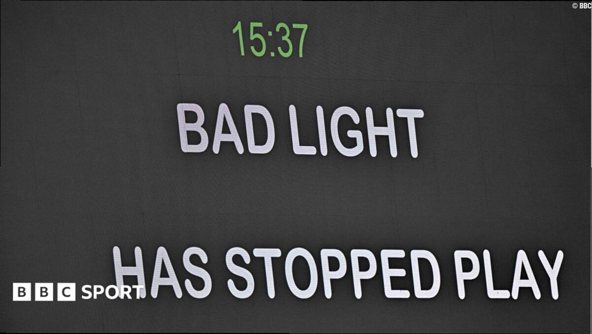 New rule, no change - has cricket missed a trick again with bad light?