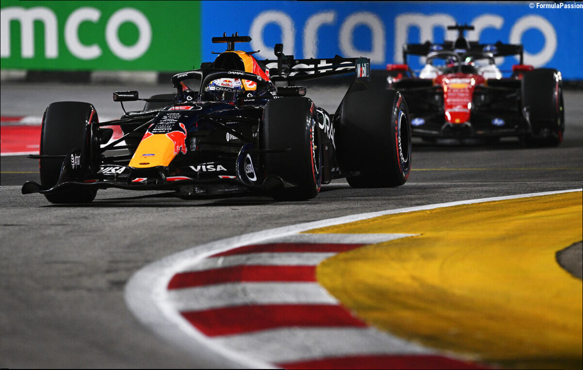 Leclerc e l'attimo fuggente perso a inizio gara: "Non ho usato tutta la batteria quando Verstappen ha avuto problemi di energ