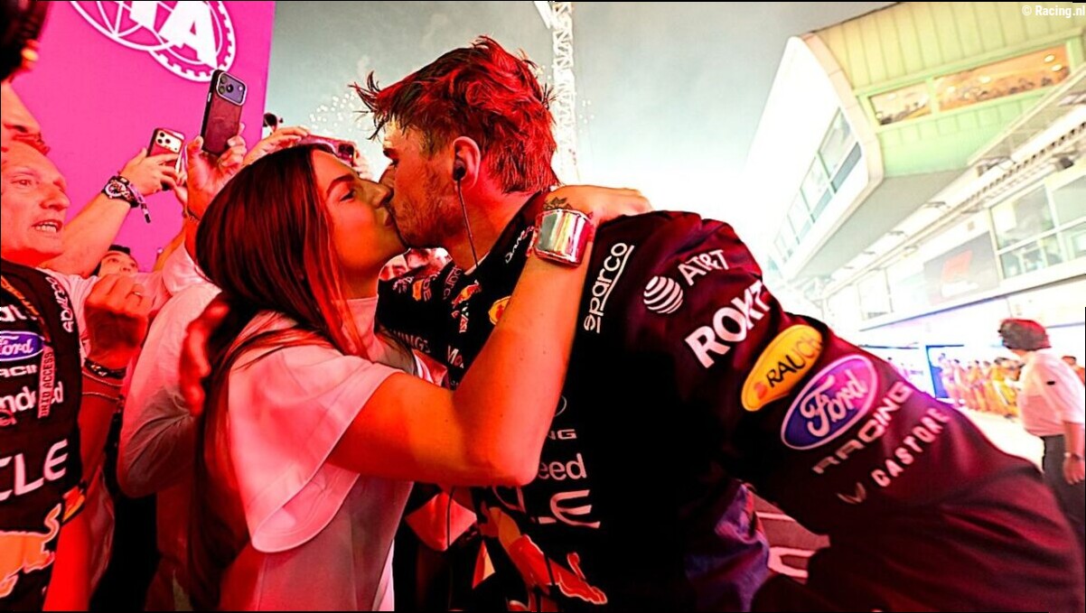 Max Verstappen gaat trouwen met Kelly Piquet: 'Ik ben aan het oefenen'
