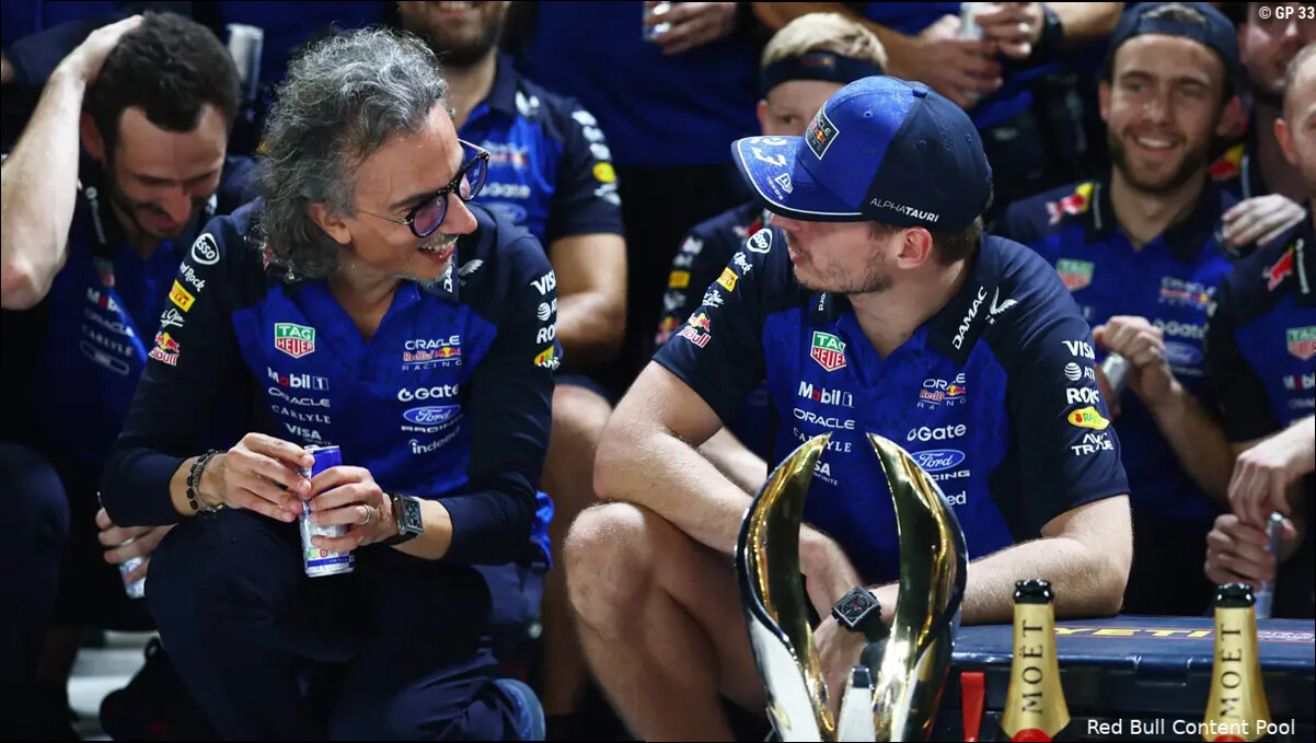 Laurent Mekies heeft bijzonder bericht voor Red Bull-fabriek na zege van Max Verstappen in Singapore