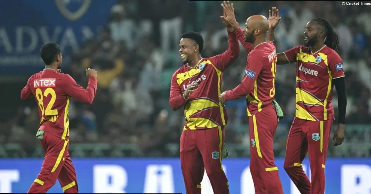 West Indies set a new record in men's T20I cricket during 3rd T20I against India