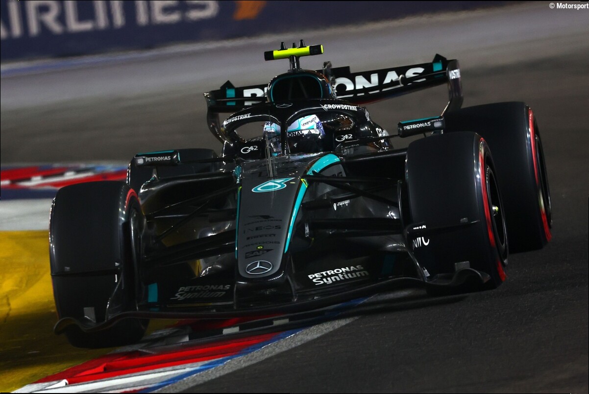 Por qué Antonelli se libró de una sanción por límites de pista en Singapur F1