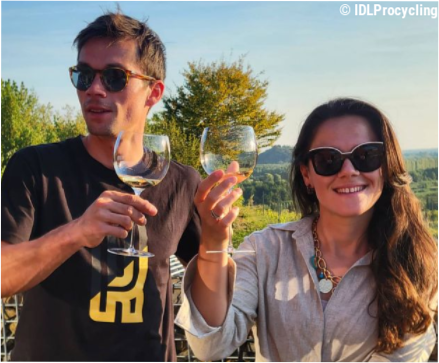 Primož Roglič isn't sure whether he'll continue cycling, but his wife Lora has already spoken out.