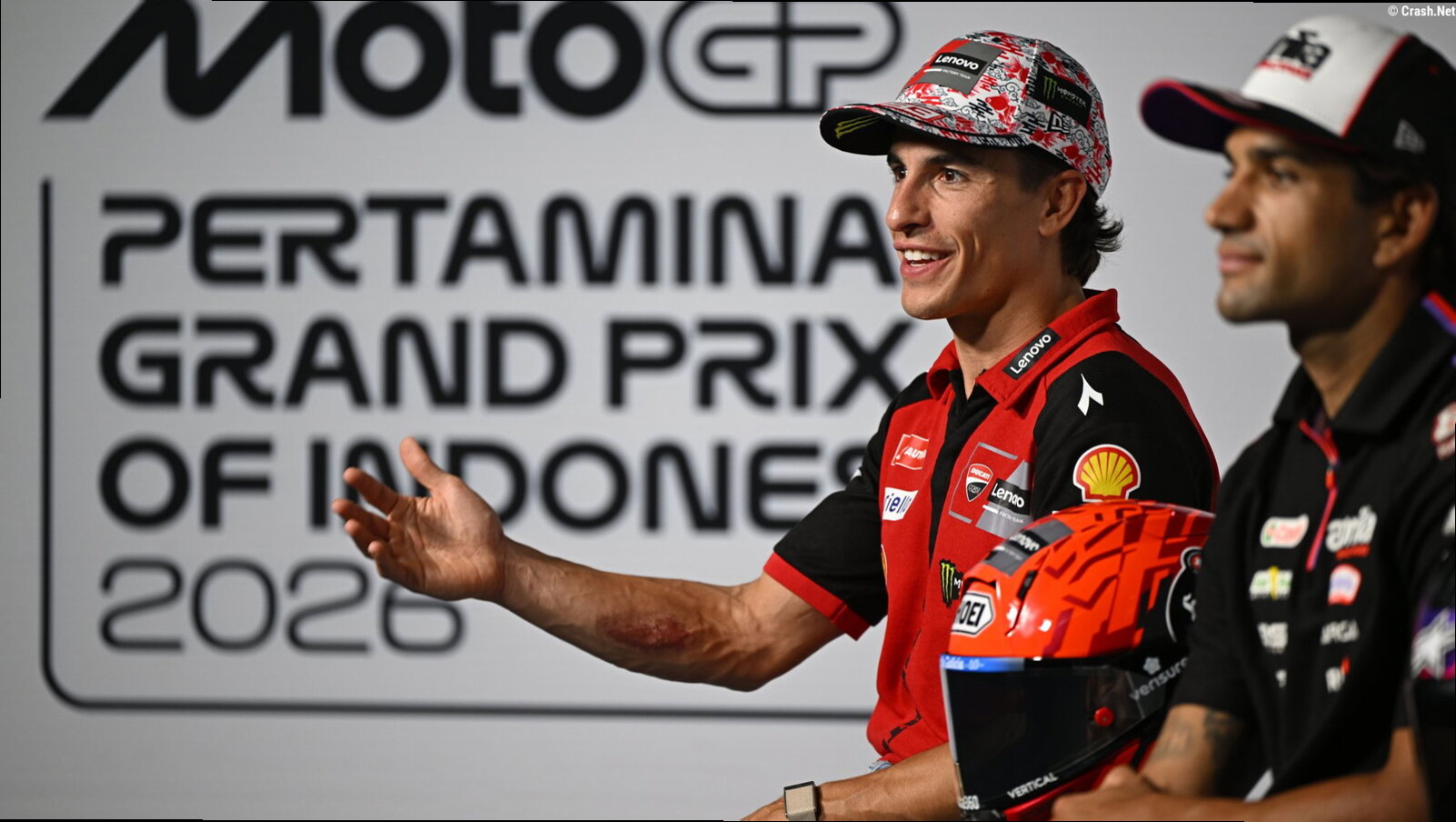 Marc Marquez taught Jorge Martin a harsh lesson at the Indonesian GP