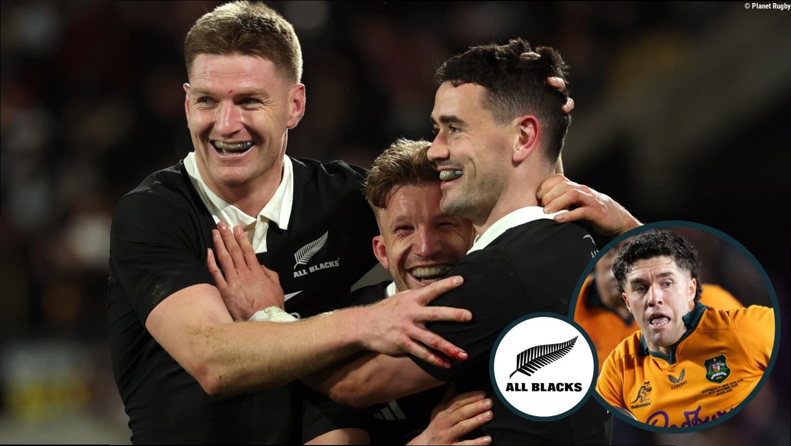 Ex-Wallabies' 'monster' verdict on Jordie Barrett and 'astronomical' All Blacks stat that highlighted 'difference' between si
