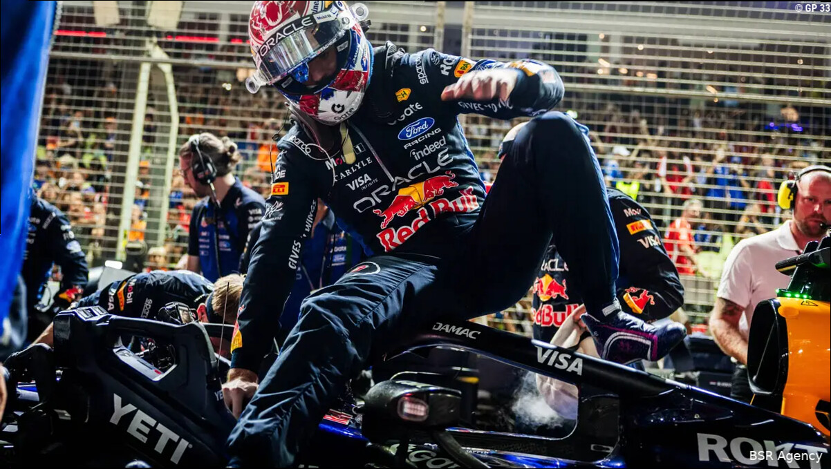 Probleem van Max Verstappen kostte hem bijna de zege in Singapore: 'Een fout'