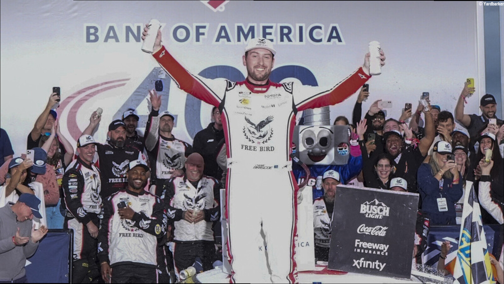 Chase Briscoe followed son's advice en route to Charlotte victory