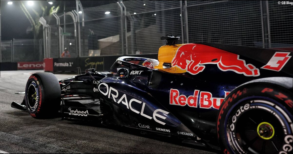 Verstappen had maar één optie om Leclerc van de leiding te houden