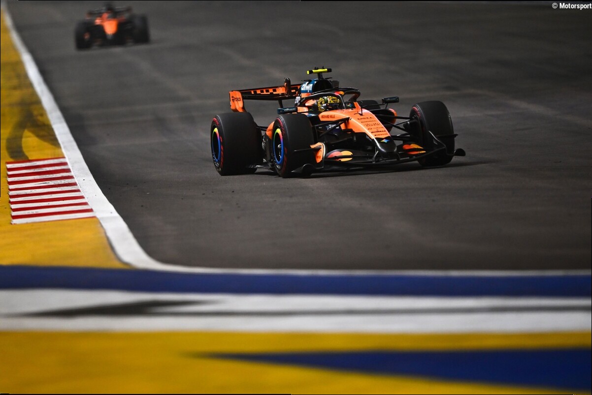 Stella elogia a Norris por su reacción tras el choque con Piastri en Singapur F1