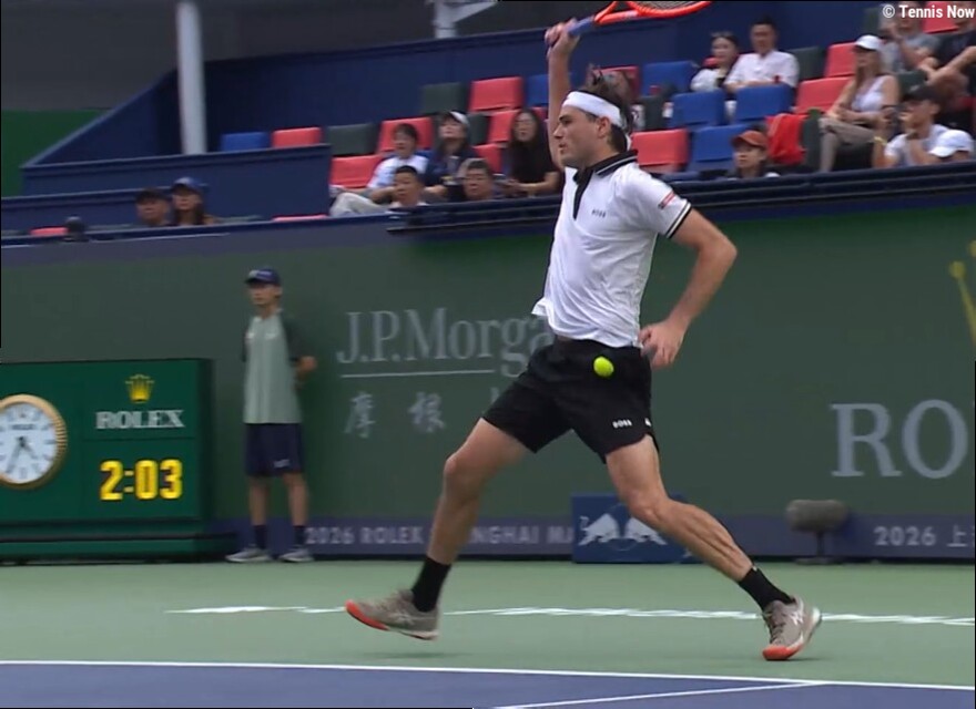 Two Balls, Two Lets, One Bizarre Game: Tsitsipas Survives Fritz in Shanghai