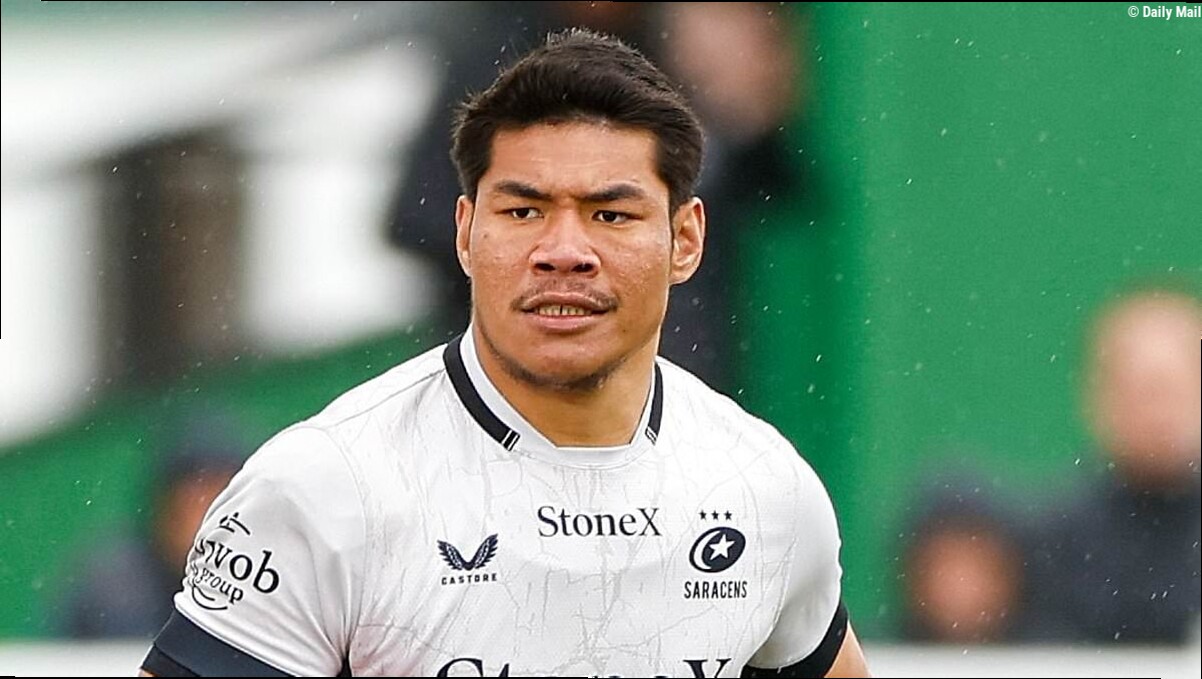 Saracens sack academy star Totoa Auvaa, 21, for punching a man at 2.15am in St Albans - four months after his 'unprovoked att