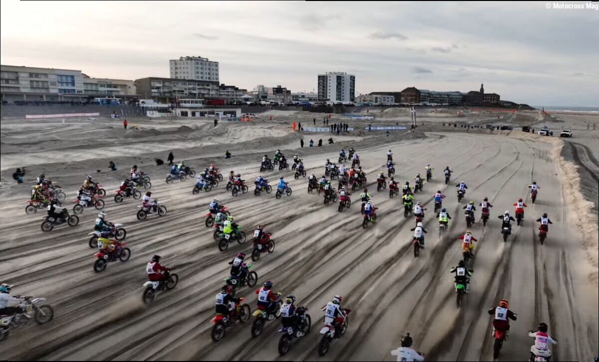 Beach-cross de Berck : les pilotes au départ