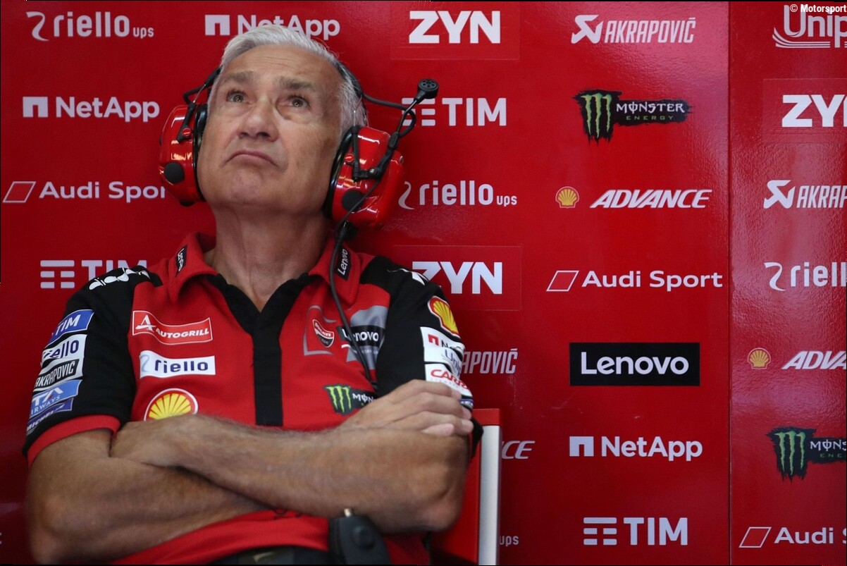 Tardozzi: "No es cierto que Márquez haya hecho la Ducati a su medida; son habladurías de bar"