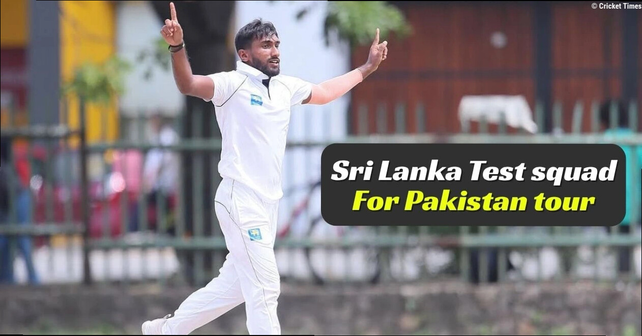 Eshan Malinga earns maiden Test call-up as Sri Lanka name squad for Pakistan tour