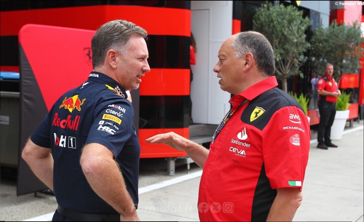 Horner, il chiarimento che punge la Ferrari: «Voglio vincere, non soltanto partecipare»