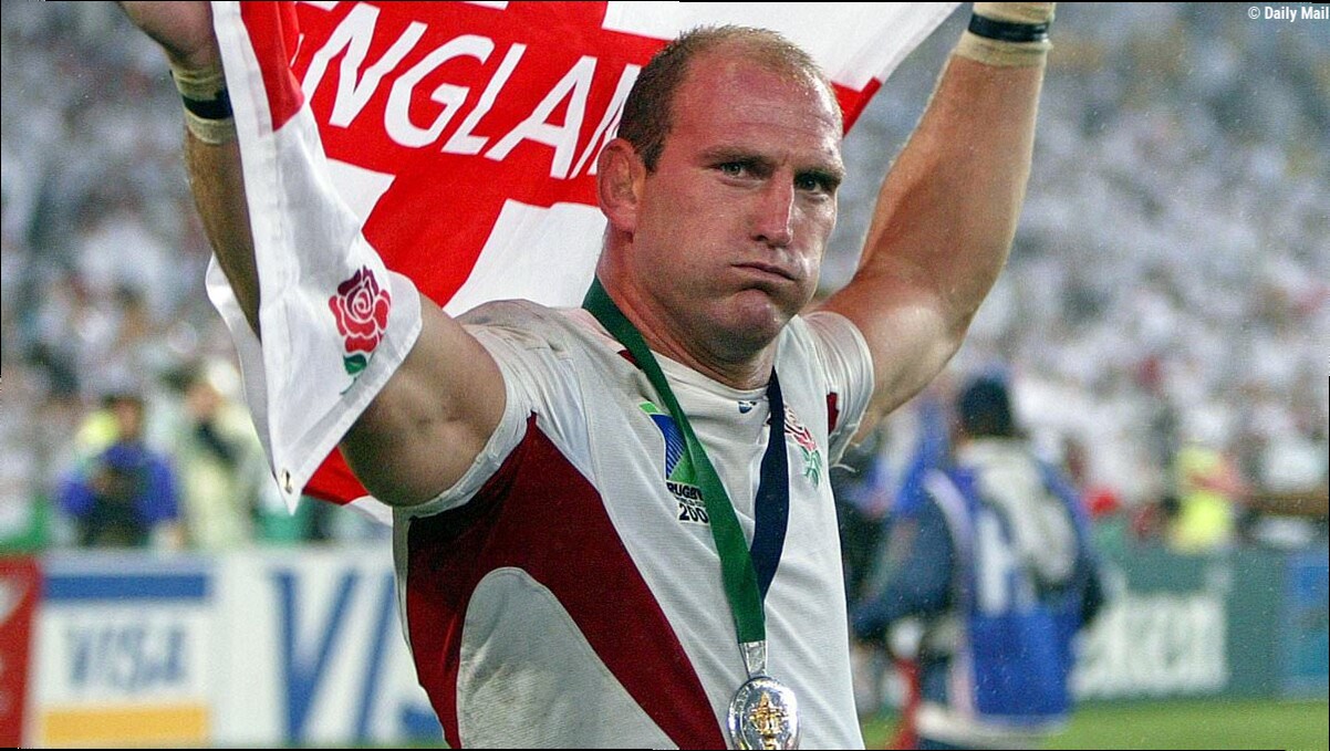 Desperate Lawrence Dallaglio gets just £54,000 for his Rugby World Cup winner's medal and fails to sell much of his collectio