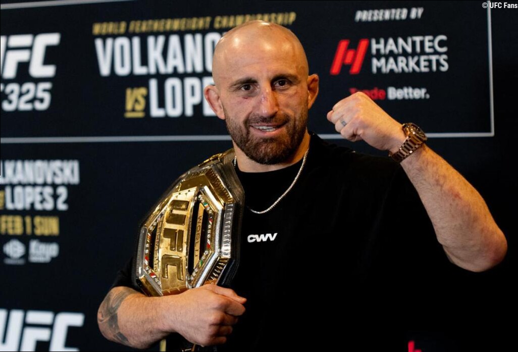 UFC 333 : Alexander Volkanovski respecte Movsar Evloev mais promet de briser son invincibilité