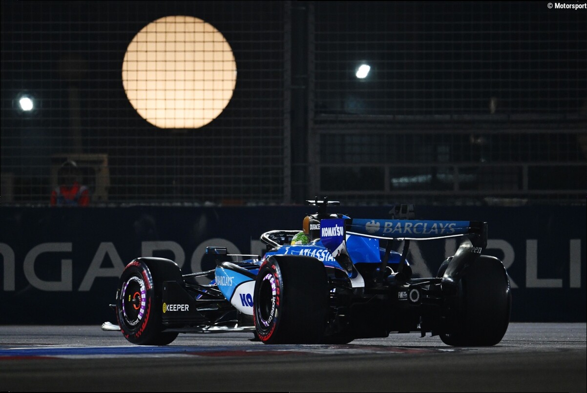 Así perdió Williams F1 los puntos en Singapur: potencia, ritmo y frenos