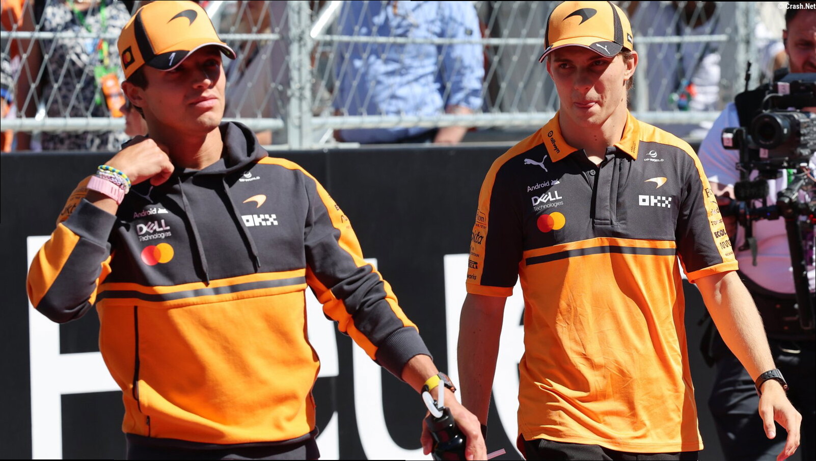 Zak Brown gives firm 'order' to Lando Norris, Oscar Piastri after Singapore GP clash