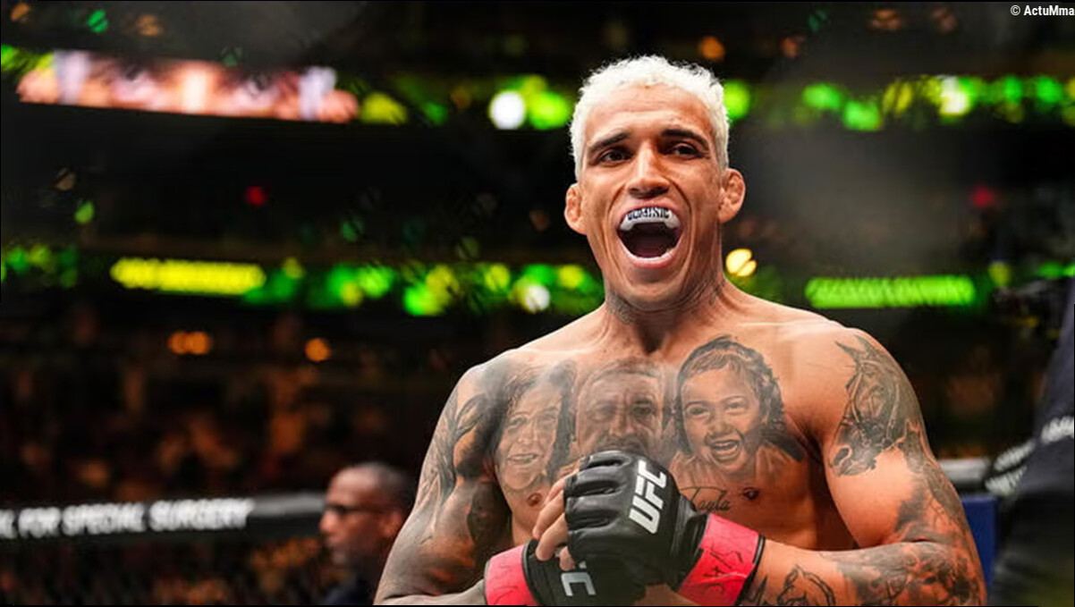 Charles Oliveira veut retrouver Justin Gaethje et affiche ses ambitions avant l'UFC 335