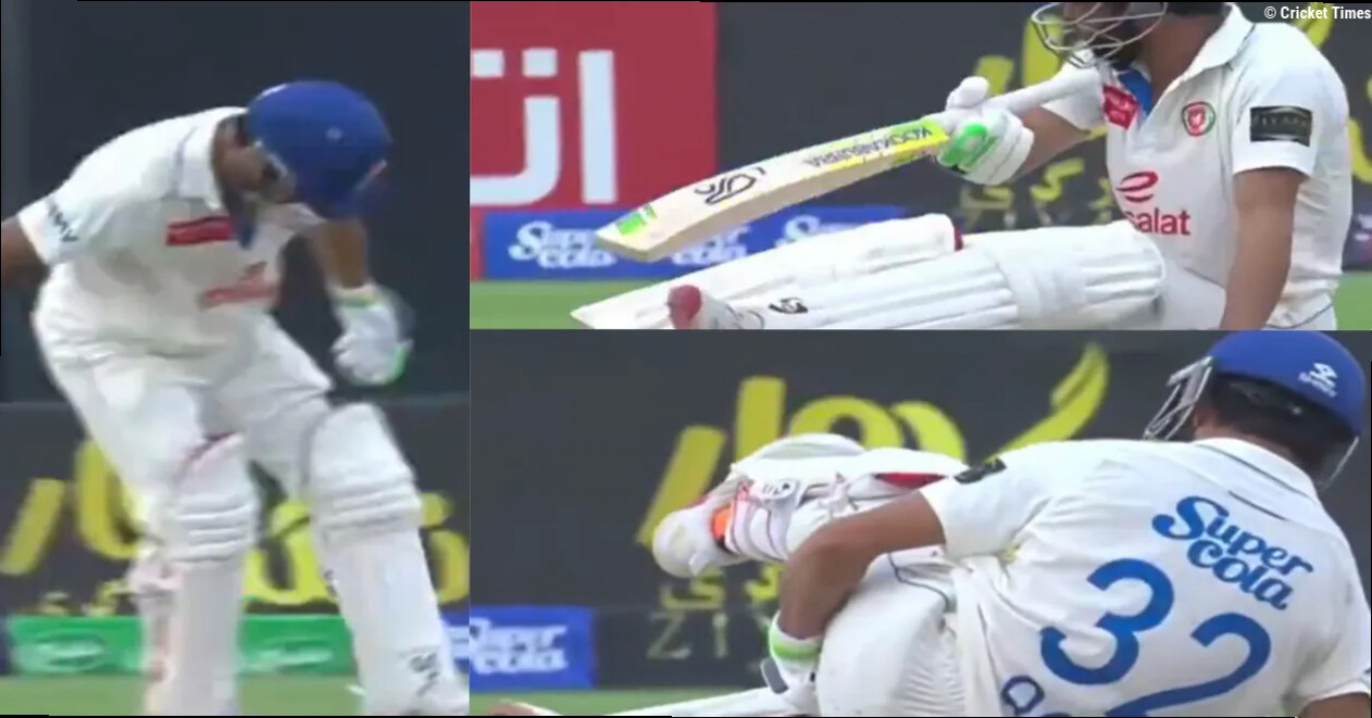 WATCH: Qais Ahmed pulls off hilarious fake injury act as Afghanistan secure dramatic draw against Bangladesh in one-off Test